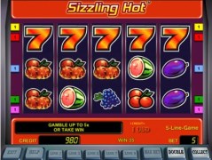 Sizzling hot slots