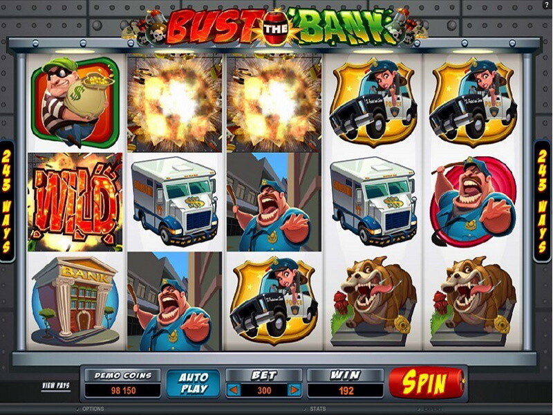 Bust the Bank free slot