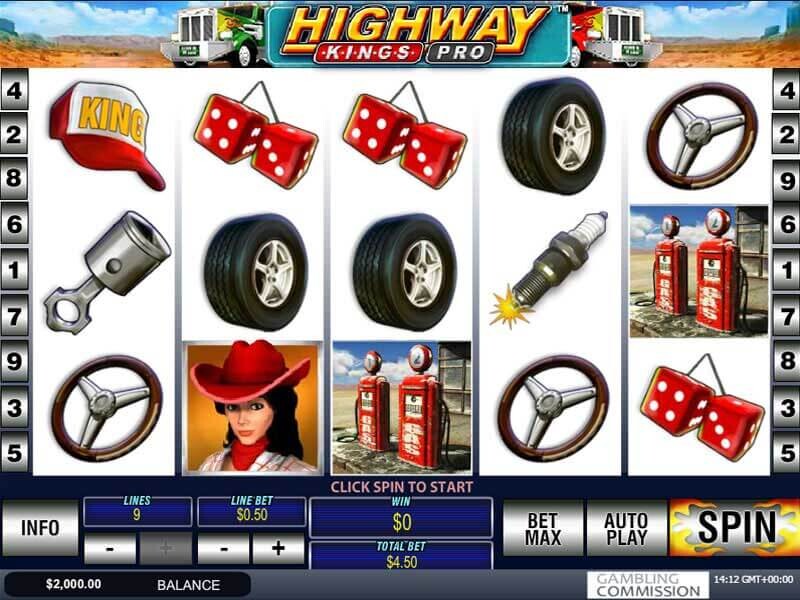 Highway Kings slot machine – play for free