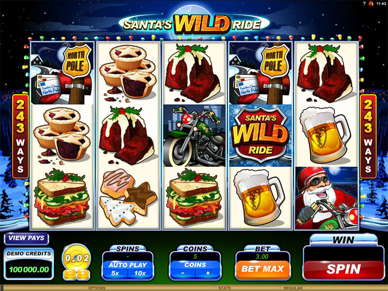 Santas Wild Ride Slot