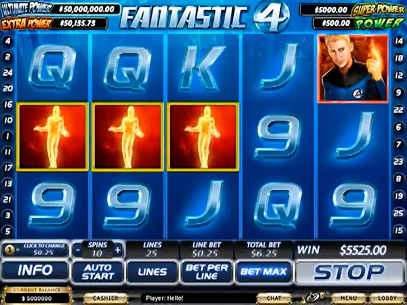 The Fantastic Four slot
